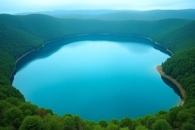 Lac volcanique de Pavin